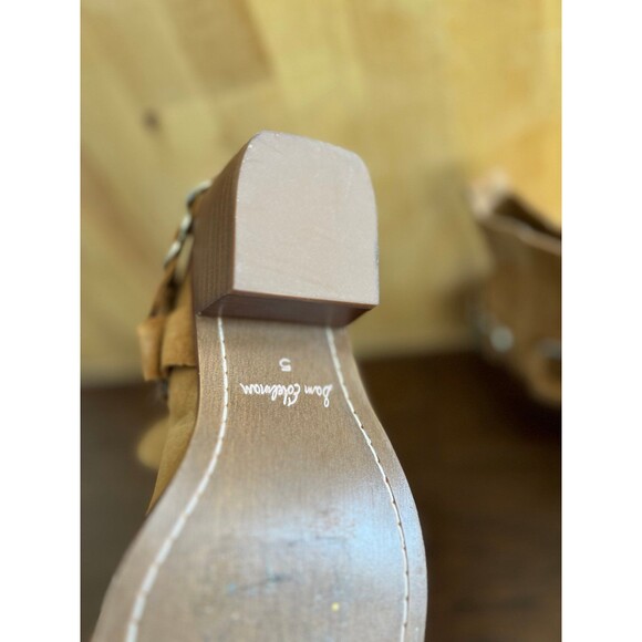 Sam Edelman Women's Bellamie Brown Suede Riding Heel Western Boots Size 5 - Picture 4 of 4